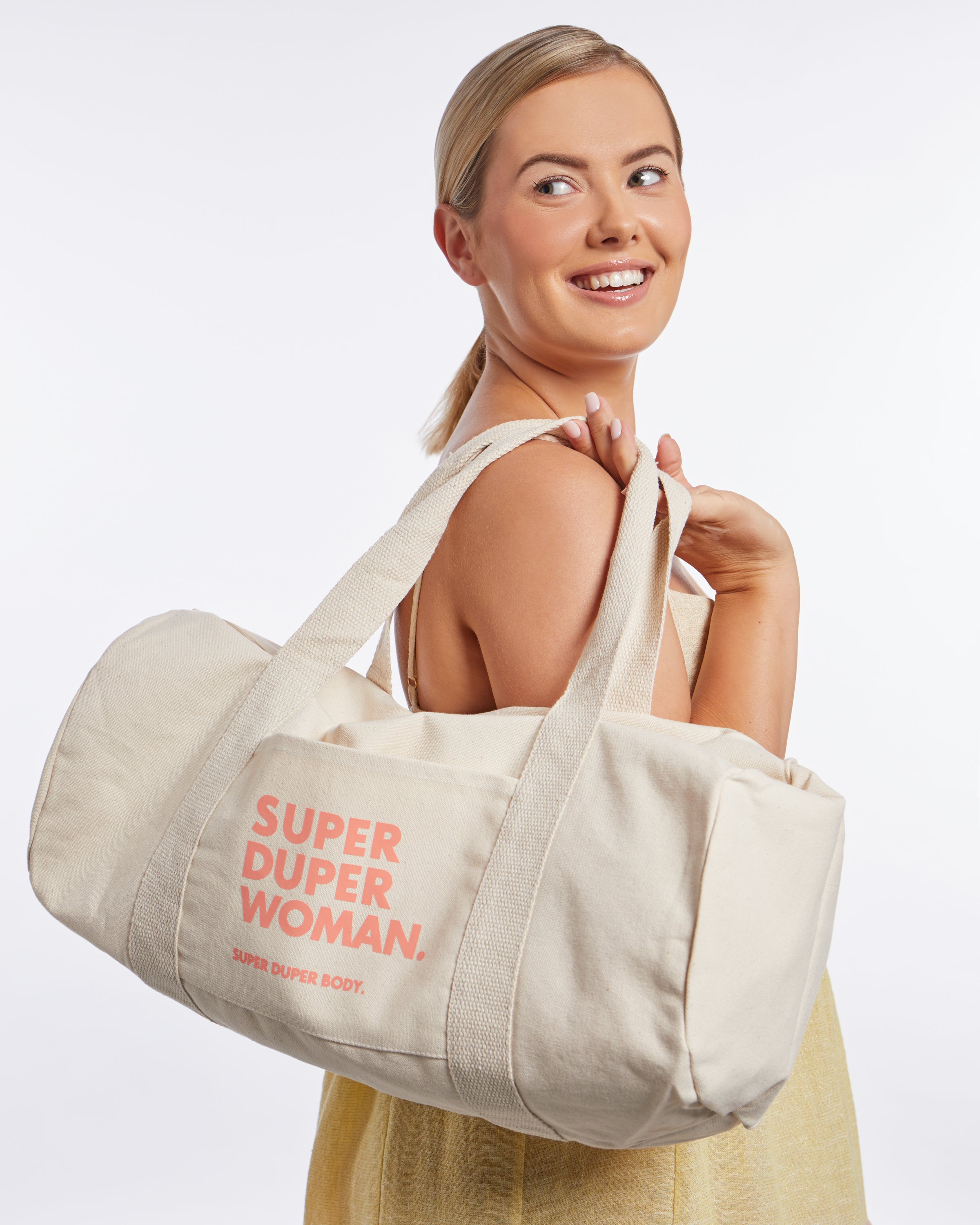 Super Duper Woman Duffel Bag